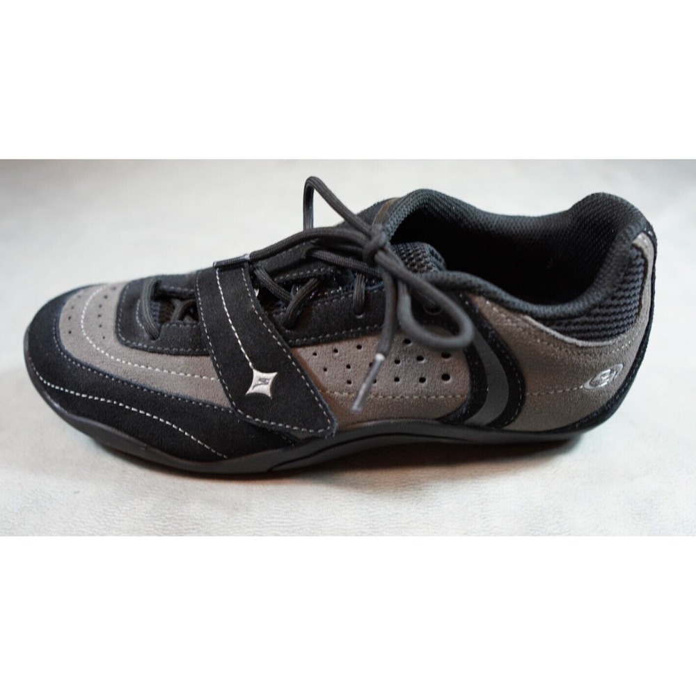 NEW Body Geometry Plush Specialized Sonoma Black Gray Bike Cycling Shoes Size 10